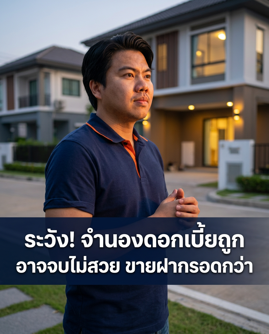 จำนองบ้าน กับ มิตรเมืองไทย: ดอกเบี้ยต่ำ เงื่อนไขง่าย ไถ่ถอนสบายใจ หรือแค่ภาพลวงตา?