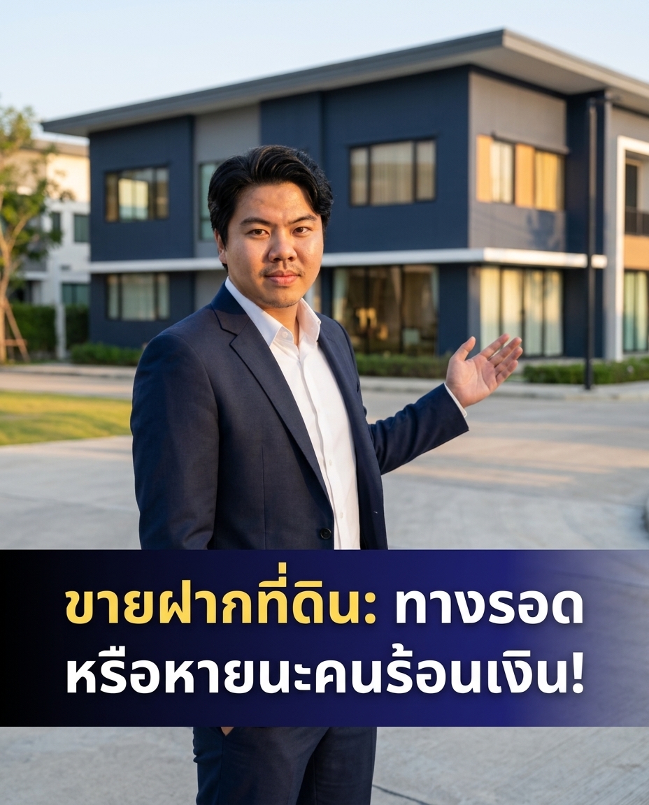 ขายฝากที่ดิน คืออะไร? ข้อดี ข้อเสีย และวิธีทำอย่างปลอดภัย