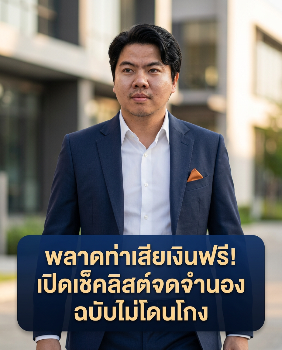 จดจำนองที่ดิน ทำยังไง? เช็กลิสต์เอกสาร ขั้นตอนวันจริง ค่าใช้จ่ายทุกก้อน