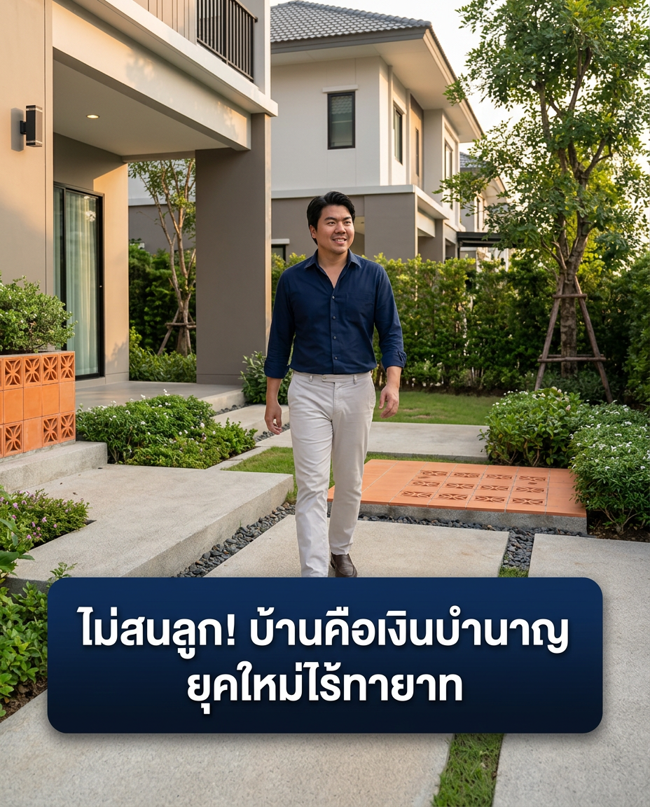 Reverse Mortgage สินเชื่อบ้านผู้สูงอายุ ตอบโจทย์คนไม่อยากมีลูก