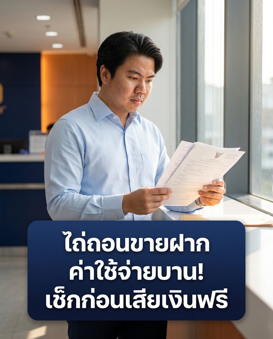 ไถ่ถอนขายฝาก ค่าใช้จ่ายเท่าไร? ไขข้อสงสัยทุกค่าธรรมเนียมก่อนไถ่คืน