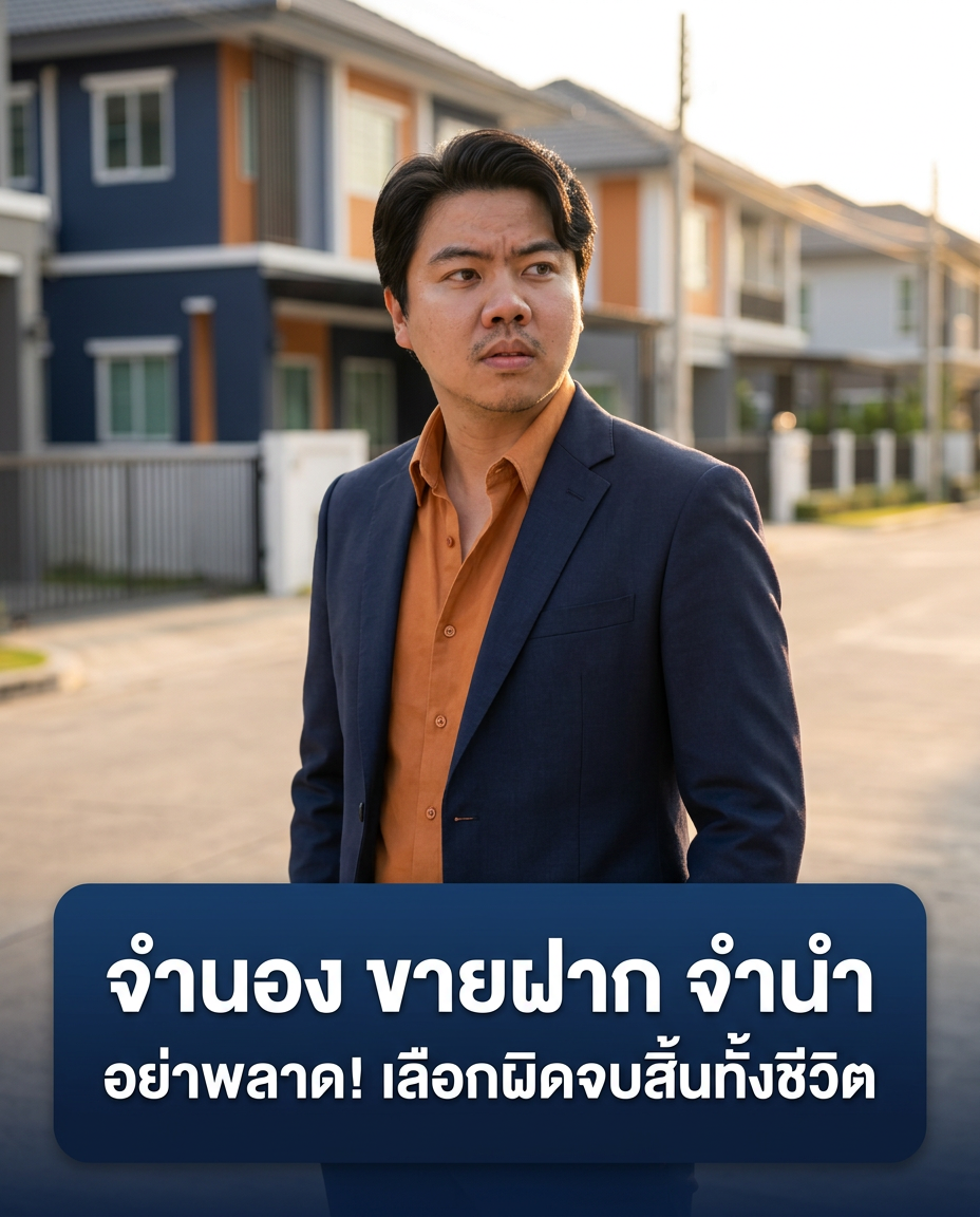 จำนำ จำนอง ขายฝาก ต่างกันยังไง? เลือกให้ถูกก่อนเซ็น ไม่งั้นเสียทรัพย์